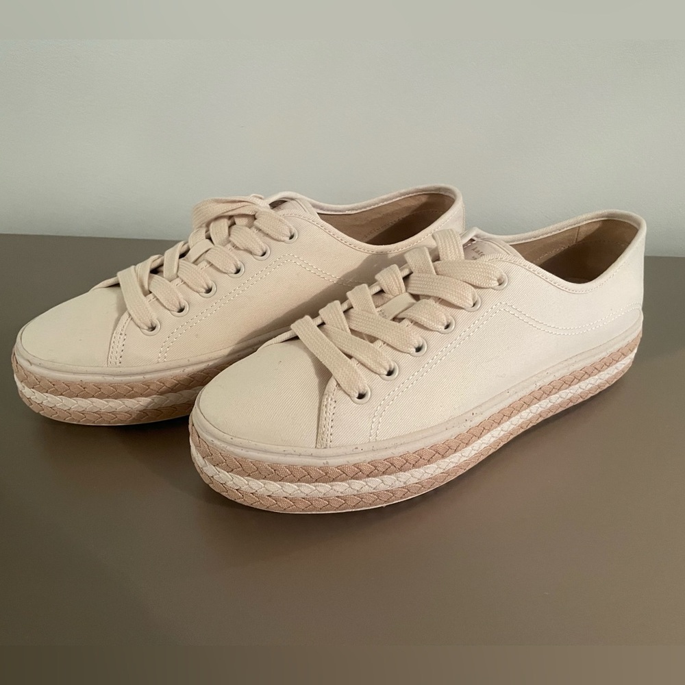 Kate Spade Taylor Sneakers - Cream 8.5 NIB